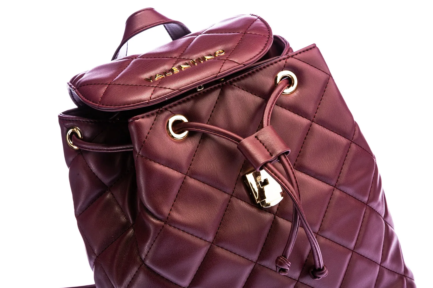 Valentino by Mario Valentino Ocarina Ladies Backpack in Wine