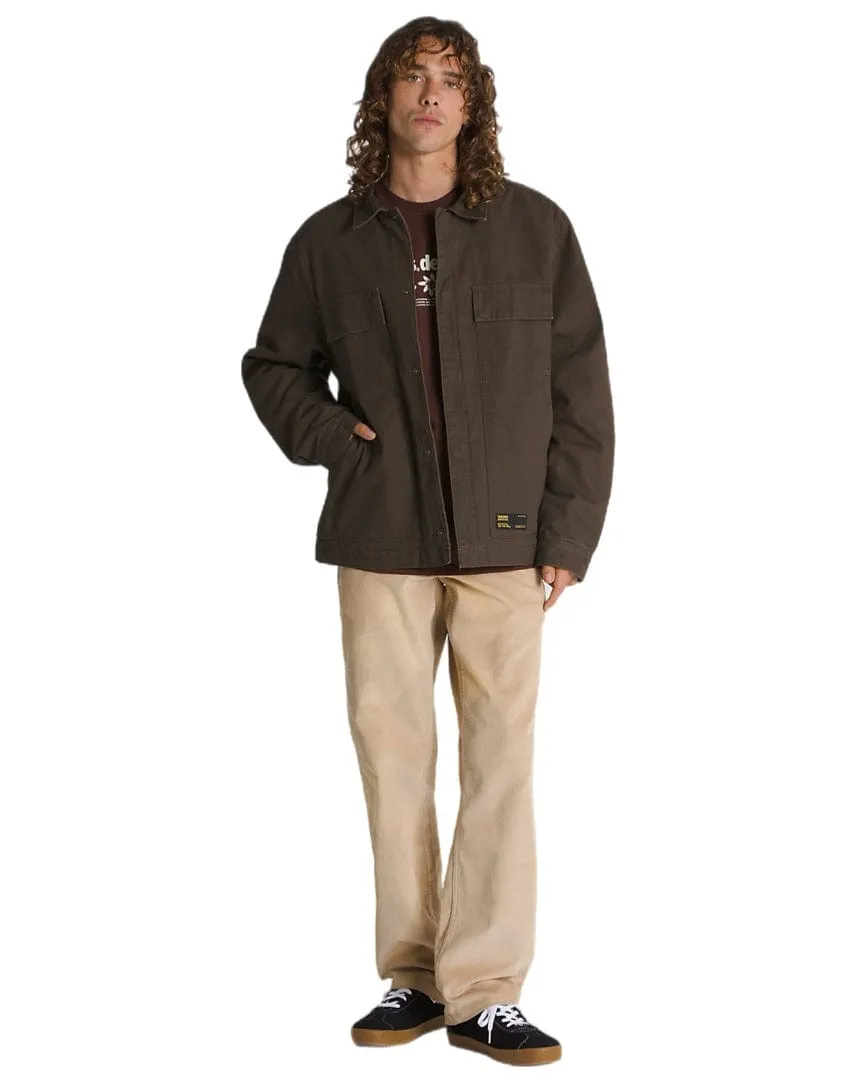 Vans McAvoy Insulted Station Jacket - Turkish Coffee Brown