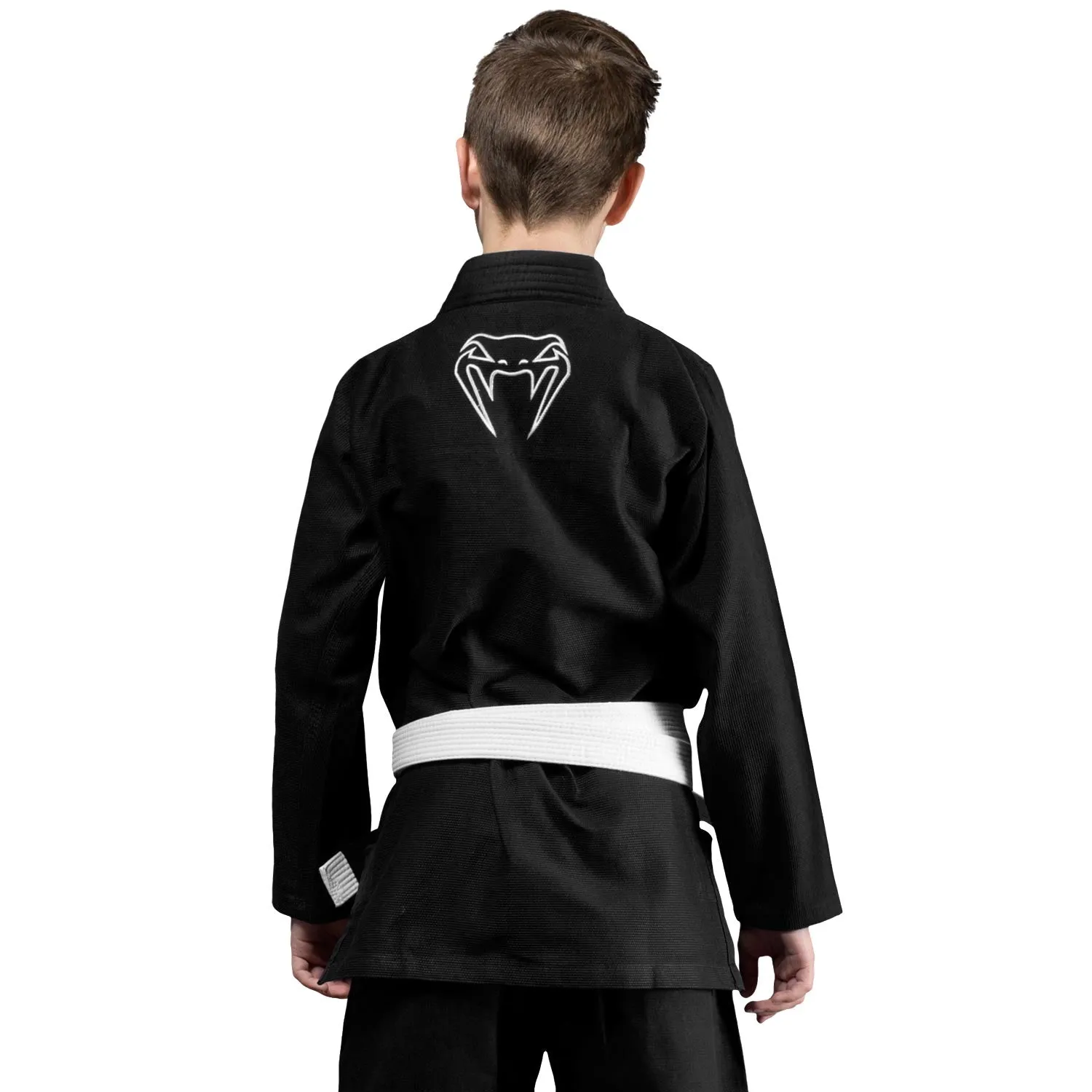 Venum Contender Kids BJJ Gi (Free white belt included) - Black