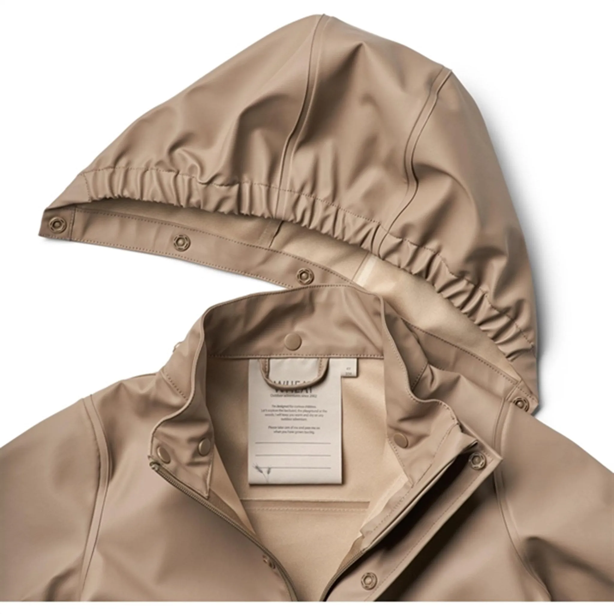 Wheat Rain Jacket Ola Beige Stone