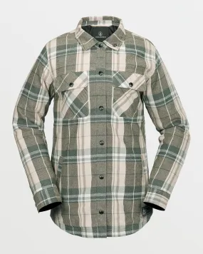 Womens Insulated Riding Flannel - Sand