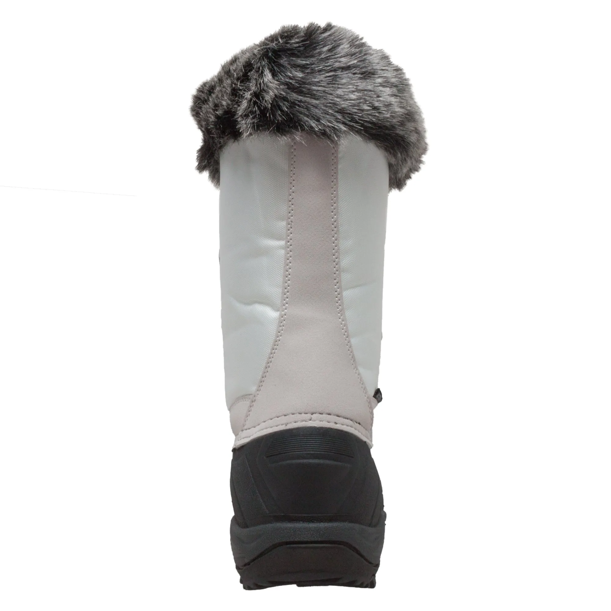 Women's Nylon Winter Boots White - 8780-WT