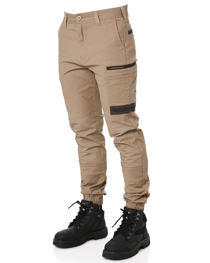 WP-4 Stretch Cuffed Work Pants - Khaki