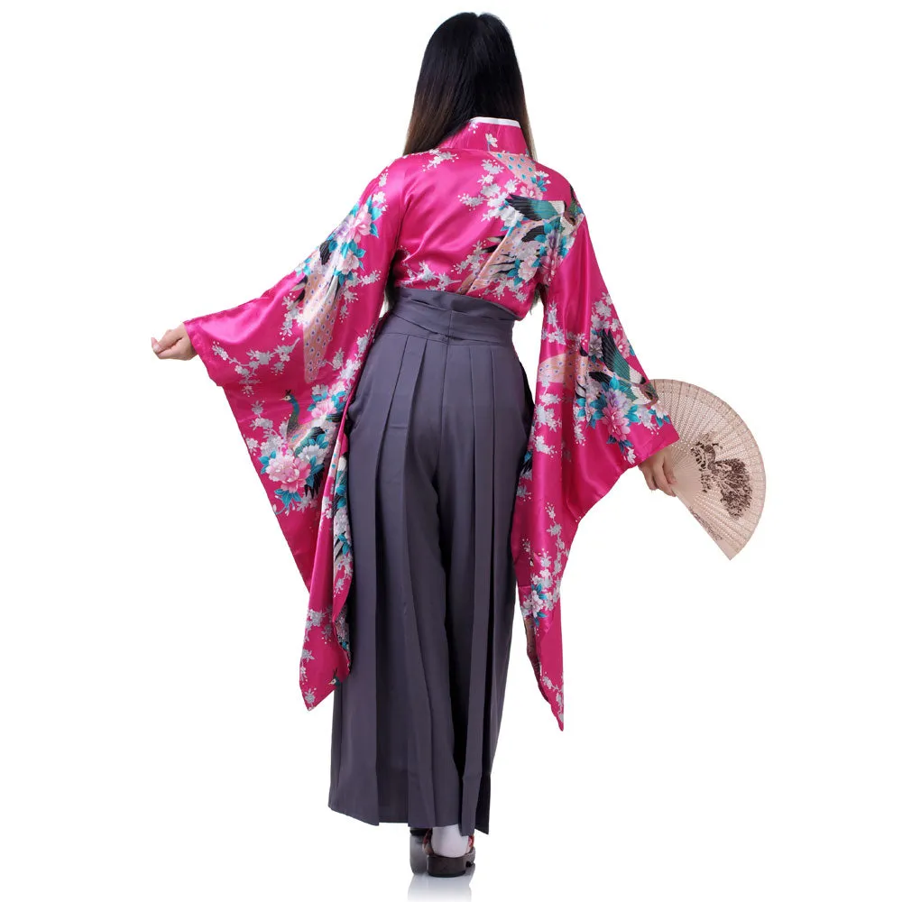 Yuri Japanese Women’s Kimono Hakama Set