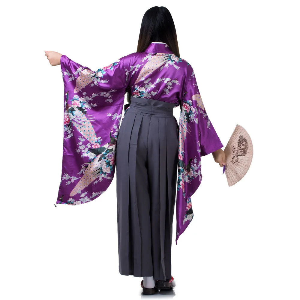 Yuri Japanese Women’s Kimono Hakama Set