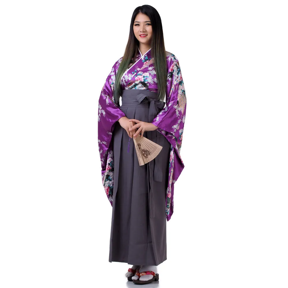 Yuri Japanese Women’s Kimono Hakama Set